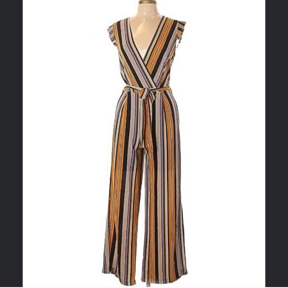 Monteau Dresses & Skirts - 🔥Striped Jumpsuit